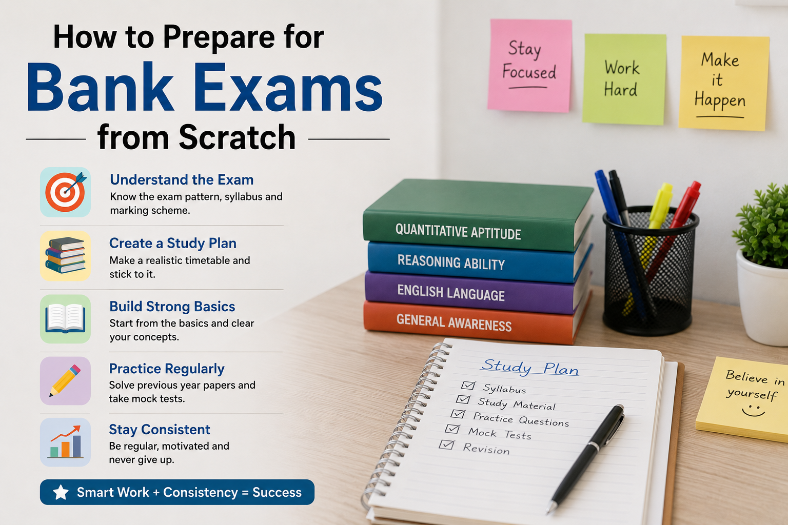 How to Prepare for Bank Exams from Scratch
