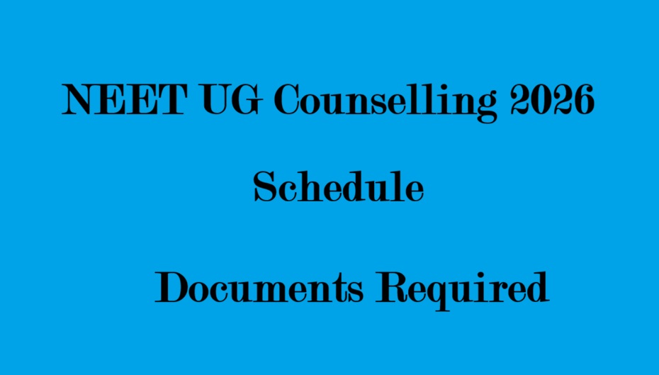 NEET UG Counselling 2026