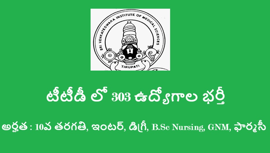 TTD SVIMS Notification 2026