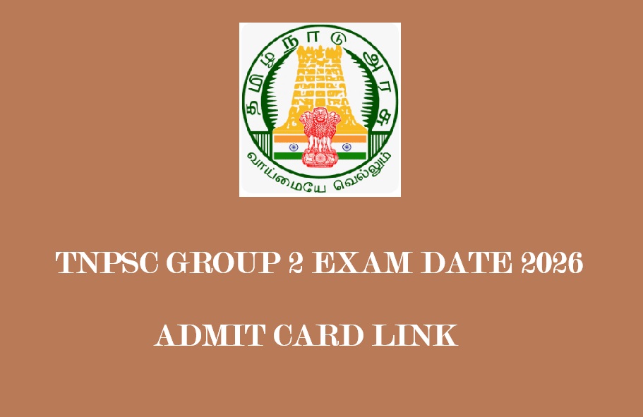 TNPSC Group 2 Exam Date 2026