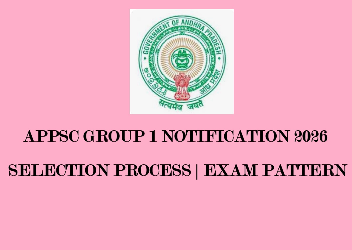 APPSC Group 1 Selection Process 2026