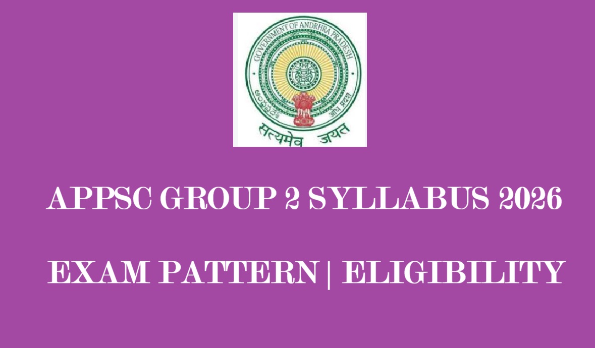 APPSC Group 2 Syllabus 2026