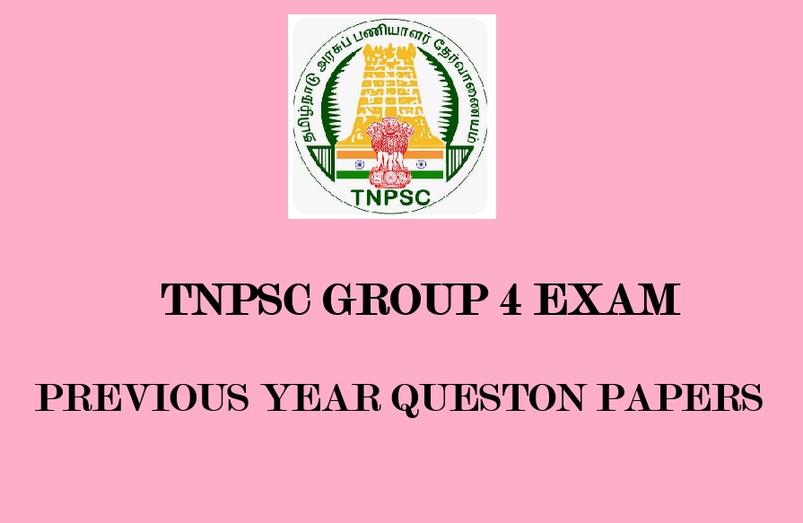 TNPSC Group 4 Previous Year Question Papers